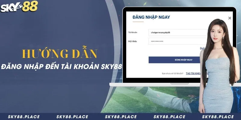 SKY88 - Link Tham Gia Nhà Cái Bóng Đá SKY 88 Số #1 18 Hướng dẫn đăng nhập đến tài khoản Sky88